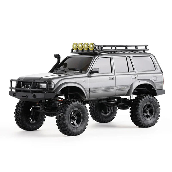 FMS FCX18 RTR 1/18 2.4G 4WD RC Car for TOYOTA Land Cruiser LC80 Rock Crawler Off-road Climbing Vehicle LED Lights Two Speed Models