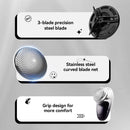 KONKA Mini Shaver Men's Electric Shaver Travel Portable Smart Type C Rechargeable Beard Shaver 5200 RPM High-speed Motor