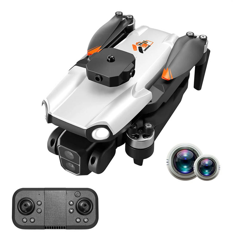 YLR/C S119 WiFi FPV with Electric Adjustment HD Dual Camera 360 Obstacle Avoidance Optical Flow Positioning Brushless Foldable RC Drone Quadcopter RTF