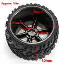 9116 2.4GHz RC Car Spare Parts 2PCS Wheel Without Sponge
