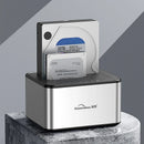 Blueendless HD07A Dual Bay External Hard Drive Dock USB3.0 High Speed for 2.5/3.5-Inch Hard Drives Offline Cloning Data Backup Up to 40TB Capacity Plug and Play Mobile HDD Dock