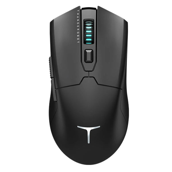 ThundeRobot ML602 Dual Mode Wireless Gaming Mouse PAW3104 Sensor 8000 DPI 1KHz Wireless Return Rate 2.4G/Wired E-sports Gamer Mice for PC Laptop Computer 64g Lightweight