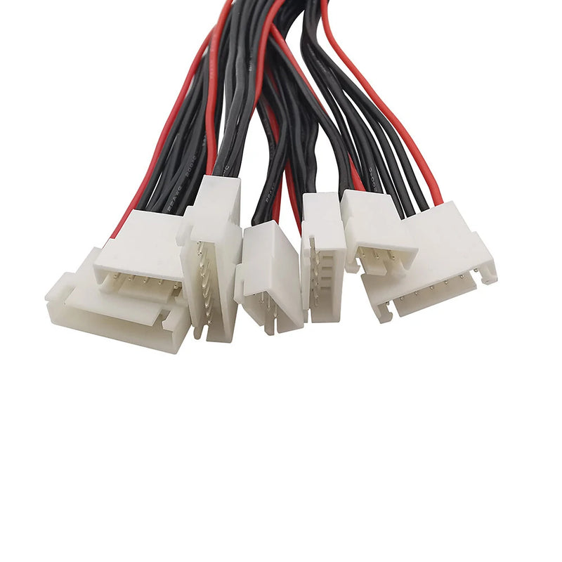 Lipo Battery Charger Silicone Wire Balance Extension 300mm Cable 2S 3Pin 3S 4Pin 4S 5Pin 6S 7Pin 7S 8Pin 8S 9Pin 2.54XH 30cm