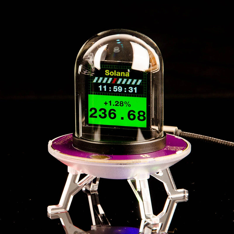UFO-CLOCK Creative Weather Clock LED Display Multi-function UFO-CLOCK Creative Weather Stock Exchange Rate Clock