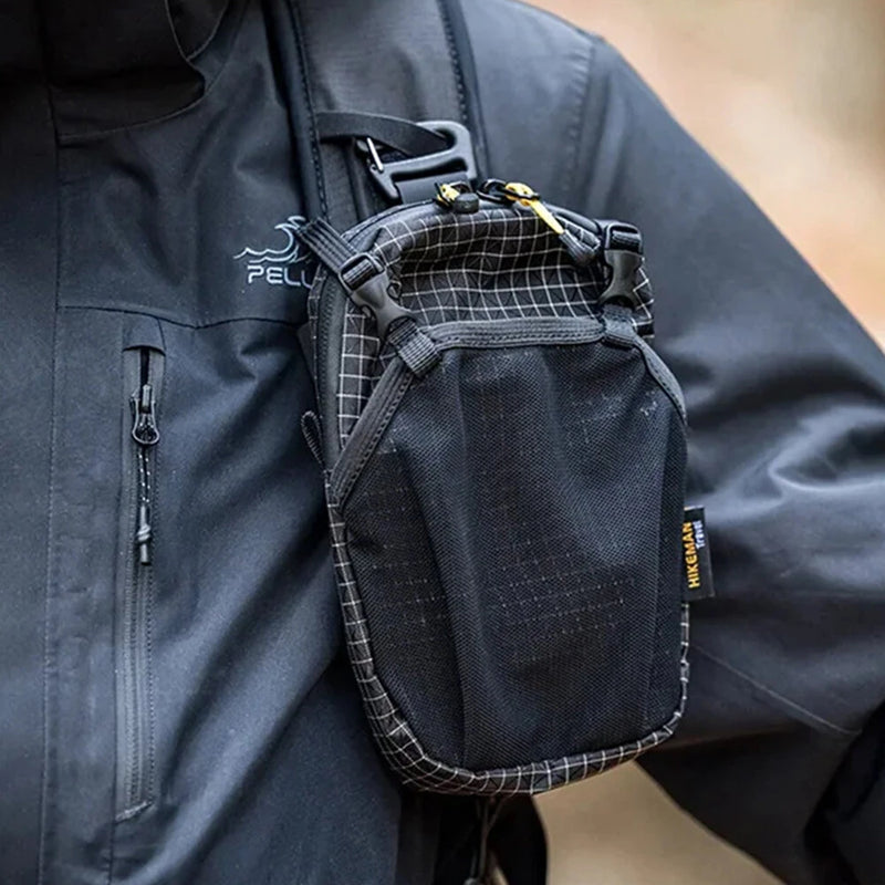 HIKEMAN Lightweight Bag Outdoor Sports Chest Bag Multi-Function Tactical Accessories Bag Running Portable Mobile Phone Bag
