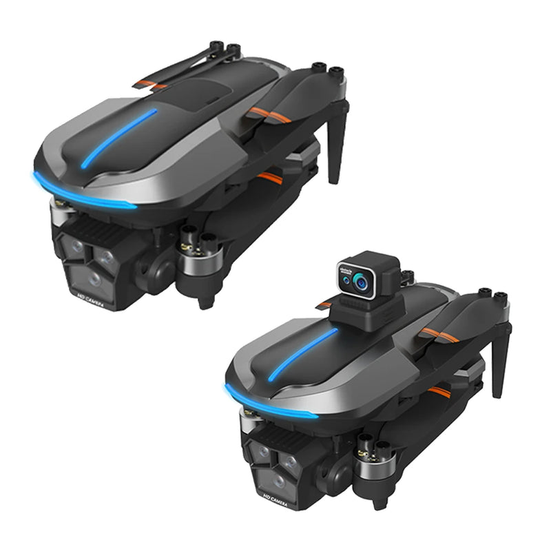 AE8 EVO GPS 5G WiFi FPV with 5.9inch LCD Screen Controller 720P HD Dual Camera Servo Gimbal 360 Obstacle Avoidance Brushless Foldable RC Drone Quadcopter RTF