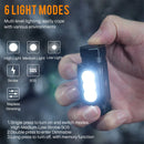 HP130 1150LM LED Powerful Headlamp Type-C Rechargeable Headlight with Magnet Waterproof Fishing Head Torch Emergency Lantern