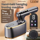 Tevorex Foldable Handheld Steamer Iron 1200W High Pressure Steam Lightweight 4-mode Adjustment LCD Display Steaming Machine For Various Fabrics Highly Effective Wrinkle Removal