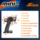 Serpent MINI for Spyder SC SER430002 RTR 1/24 2.4G RWD RC Car Off-Road Truck EP Full Proportional Control Built In ESP Vehicles Models Toys