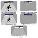 IPRee Outdoor LED Solar Clip-On Landsca Lights Waterproof Street Lantern Motion Sensor Wall Light For Garden Garage Courtyard Staircase Lighting Lamp