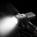 NATFIRE GTR60 OLED Display Bike Light 2000 Lumens 8 LEDs 10000mAh Battery USB Rechargeable IPX5 Waterproof Safety Lock Portable Flashlight for Cycling Hiking Camping