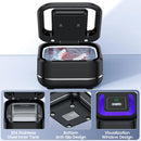 Portable Ultrasonic UV Cleaning Machine Mini Ultrasonic Braces Cleaning Machine UV Invisible Denture Cleaner 42,000Hz Deep Cleaning