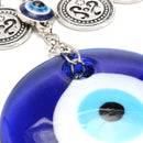 Wall Hanging Pendant Turkish Greek Blue Glass Evil Eye Amulet Lucky Eye Charm