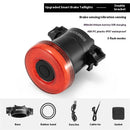 ROCKBROS BL-S1 Smart Brake Sensor Bicycle Taillight 400 mAH Type-C Charging IPX7 Waterproof Aluminum Bike Rear Light for Night Road Warning Riding