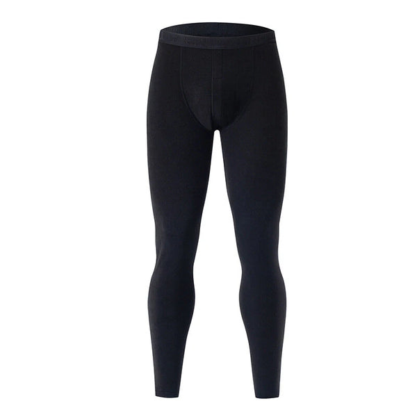 TENGOO Men's Warm Compression Pants Winter Thermal Bottom Pants for Sports Outdoor Comfortable Fitness Leggings Autumn Pants