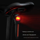 BIKIGHT Smart Brake Sensing Bike Taillight Light Sensing Rear Light 6 Lighting Modes IPX6 Waterproof Type-C Rechargeable Bicycle Rear Light