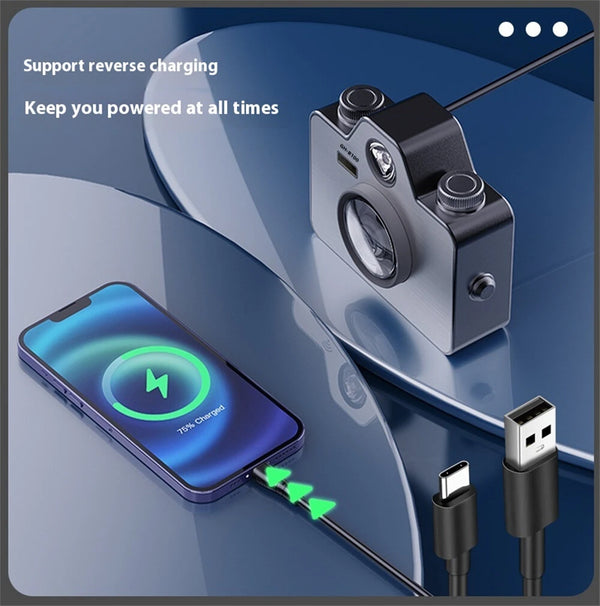 IPRee 1500LM COB Light High Power Multifunctional Flashlight Built-in battery Rechargeable Mini Portable Lamp Outdoor Camping Lanterns