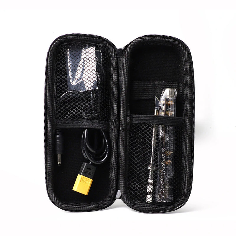 HGLRC RC2 Soldering Iron OLED HD Display Smart Constant Temperature Compatible with TS / T12 Soldering Lron Tips for FPV Drone