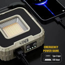 2024 1000LM Super Bright Portable LED Spotlight Camping Lamp 3000mAh LED Work Light Rechargeable Outdoor Waterproof Working Light