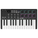 M-VAVE 25 Key MIDI Keyboard Controller 25 Velocitys-sensitive Keys 8 RGB Pads 8 Knobs Touch Strips Compatible