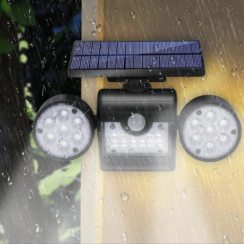 30 LED Motion Sensor Outdoor Solar Wall Lights Ultra Bright Rotatable Waterproof  For Outdoor Garden Landscape Street Lamp