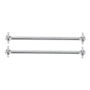 2PCS HBX 2996A 2996 FC610 1/10 RC Car Parts Metal Rear Drive Shaft Vehicles Models Spare Accessories T2112