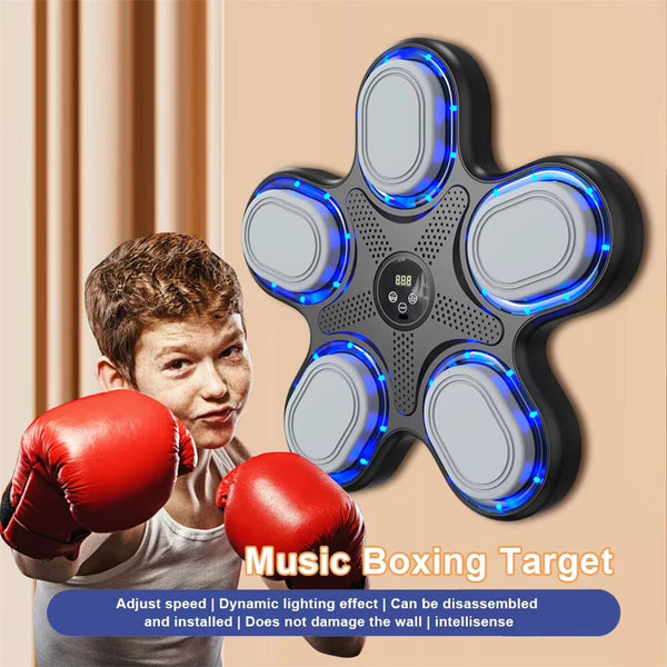 KALOAD Music Boxing Machine Bluetooth Smart Fitness Boxing Bag Wall-Mounted Exercise Equipment Boxing Trainer Sand Bag For Adults Kids