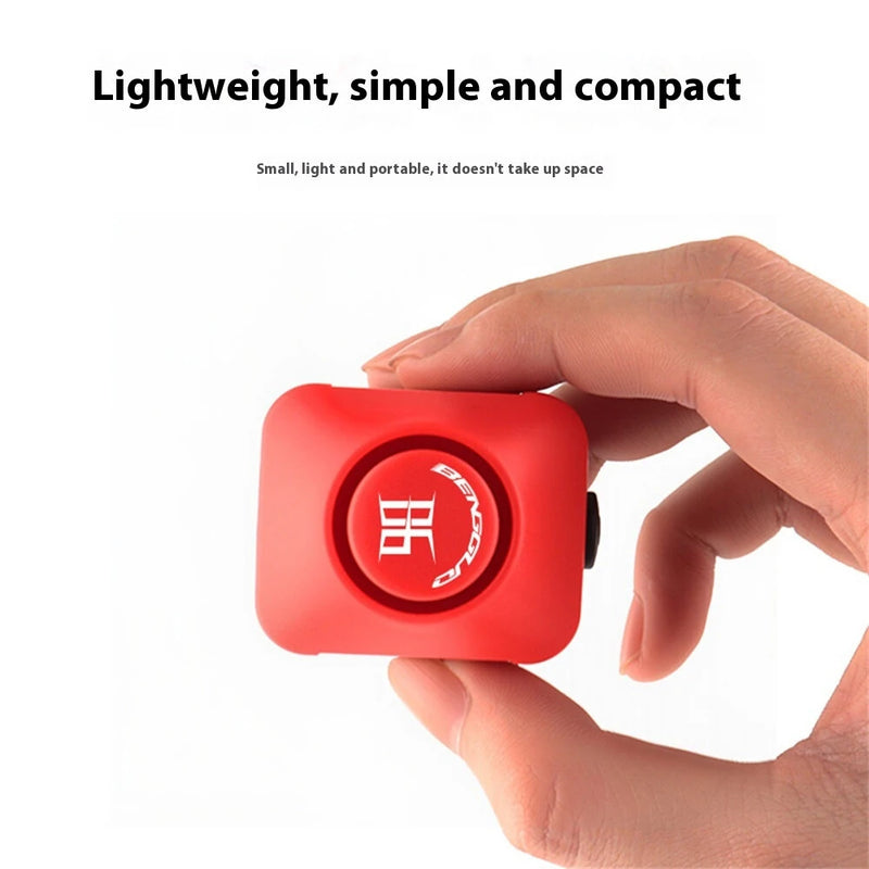 BENGGUO 110dB Bike Electronic Horn Type-C Charging Warning Safety Bicycle Mini Alarm for MTB Handlebar of 22-31.8mm