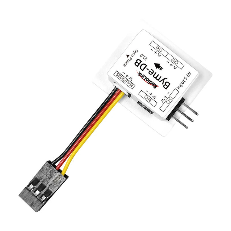 RadioLink Byme-DB Flight Controller Built-in Gyroscope for Delta Wing Micro Fixed Wing Paper Plane J10 SU27 F22