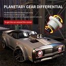 JJRC Q142 RTR 1/14 2.4G 4WD Drift RC Car Retro LED Light High Speed Full Proportional Flat On-Road Classic Vehicles Models Toys