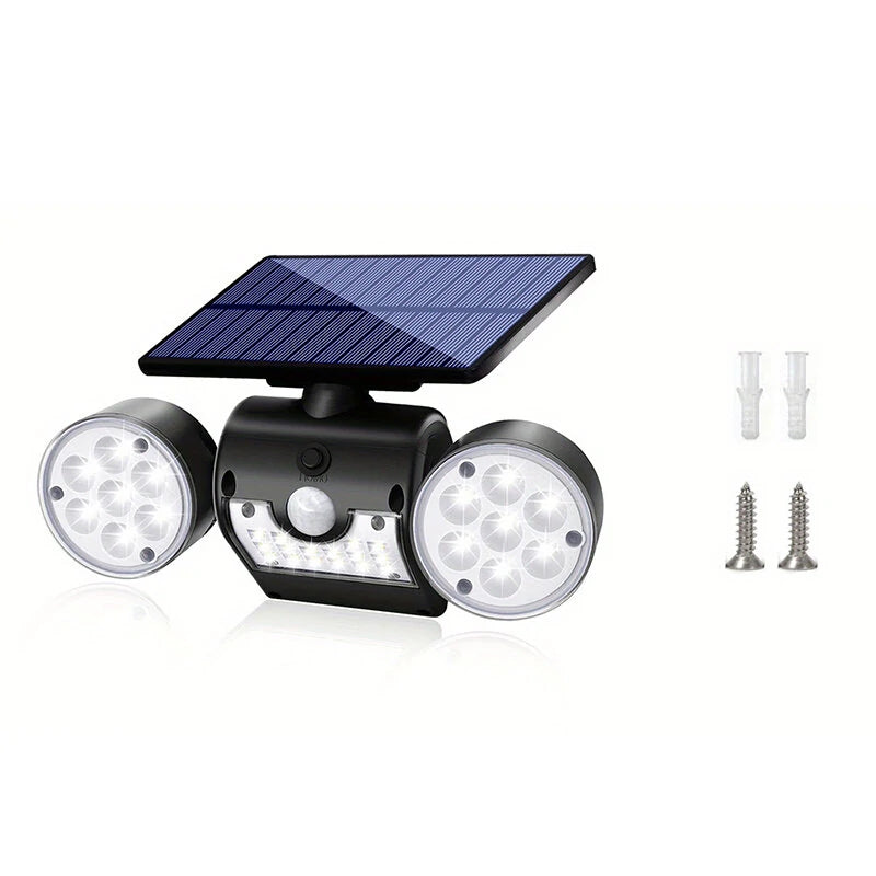 30 LED Motion Sensor Outdoor Solar Wall Lights Ultra Bright Rotatable Waterproof  For Outdoor Garden Landscape Street Lamp