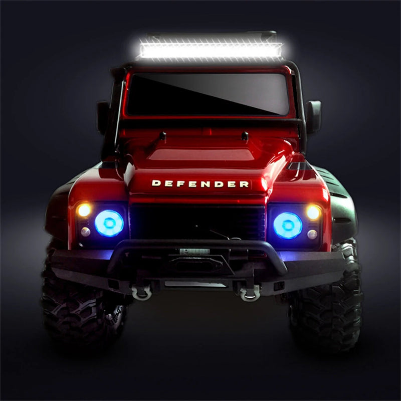 Upgraded LED Light Group Set Waterproof for Land Rover TRX4 1/10 RC Cars Vehicles Models Spare Parts Accessories SG-TRX4-TSY