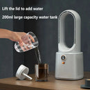 Portable Bladeless Fan With Night Light Spray Air Cooler Air Humidifier Six Speed Wind Adjustment USB Fan Desktop Fan Silent Air Conditioner