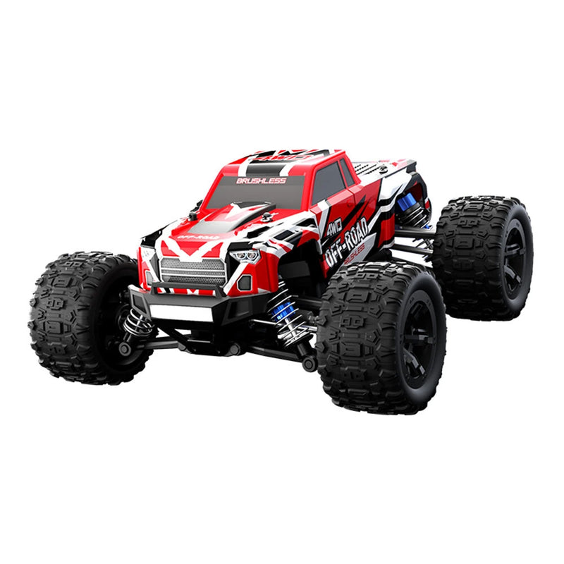 JJRC C8811 RTR 1/20 2.4G 4WD 40km/h Brushless RC Car Off-Road Climbing Truck Short Course LED Light Full Proportional Vehicles Models Oil Filled Shock Toys