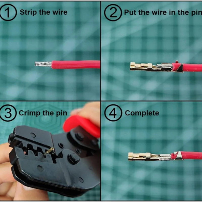 55 Set Server Plug Connector Female Crimp Pin Cable Kit Compatible JST SYP