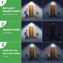 IPRee 118LED 3 Color Temperature Solar Lights Outdoor Clip-on Motion Sensor Lights 3 Mode IP65 Waterproof Security Light For Fence,Deck,Wall,Garage,Patio