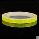 1cm*8m Bike Wheels Reflective Stickers Fluorescent Reflect Strip Adhesive Tape for MTB Bicycle-Yellow Style