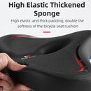 WEST BIKING Oversized MTB Bike Saddle Shock Absorbing Breathable Cycling Seat Widen Thicken Universal Soft Cushion Electric Bike Saddle