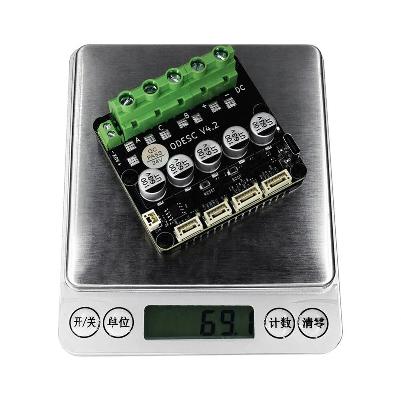 SEQURE ODESC V4.2 Single Drive High Current High Precision Brushless Servo Motor Controller Based On ODrive3.6 Upgrade, Software Configuration Compatible With Odrivetool FOC BLDC RC Car Parts