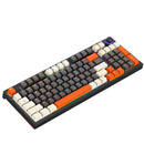 LEAVEN H96 96-Keys Tri-mode Mechanical Gaming Keyboard with Multimedia Knob Hot Swappable RGB Light Enhanced Structure 2.4G/BT5.1/Type-C Wired E-sports Gamer Keyboard