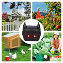 Outdoor Solar Animal Repellent Ultrasonic Infrared Bird Repellent Dog Repellent Mouse Repellent Built-In Light Sensor  IP44 Waterproof