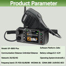 ABBREE GP-8900 Plus 4G Car Radio Dual-SIM Unlimited Distance Zello Android 5.1 POC Radio Clear Sound Large Color Screen