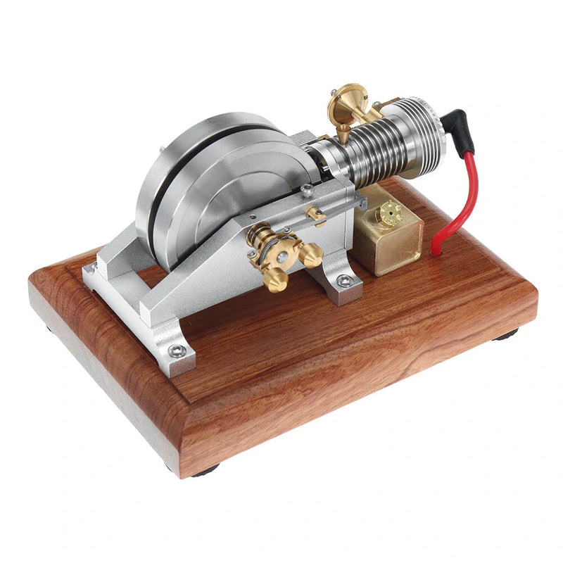 OKMO M96 Oddball Mini Horizontal Air-Cooled Single Cylinder 4-Stroke Hit and Miss Gas Engine Physics Science Educational Learning Toy