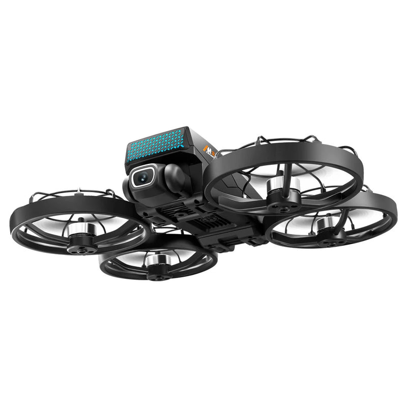 WLRC M8 WiFi FPV with Folded 4.3" LCD Screen Controller HD Camera Servo Gimbal Optical Flow Hover Brushless LED Foldable Pocket RC Drone Quadcopter RTF