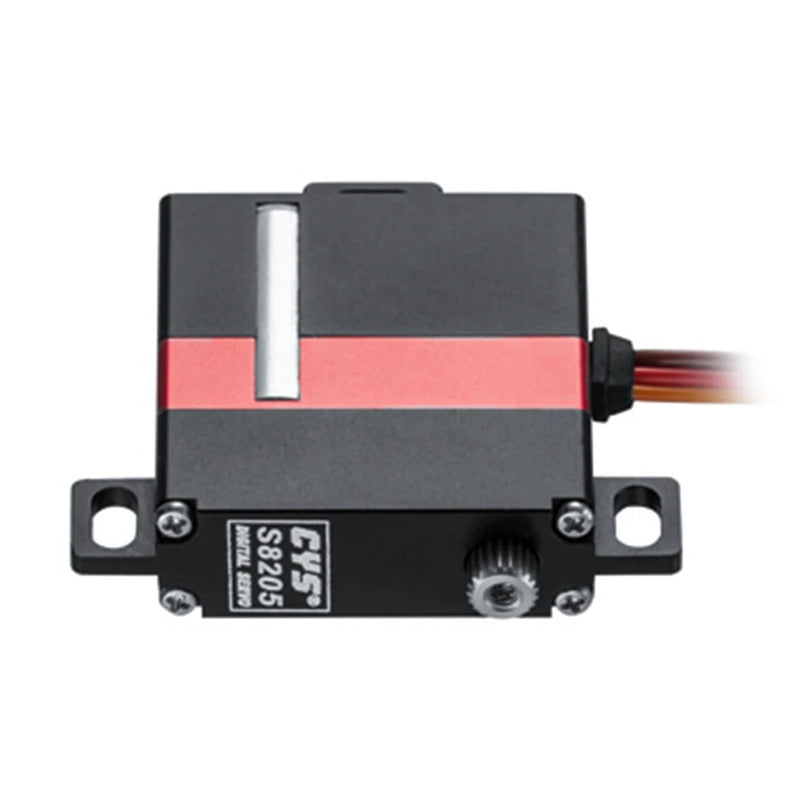 CYS-S8205 27g 4kg Flat Block Servo Digital Servo with Coreless Motor for Glider Aircraft