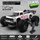 SMRC S910 1/16 2.4G 4WD RC Car Brushless/Brushed High Speed 35km/h 55km/h Off-Road Truck Full Proportional Vehicles Models Toys