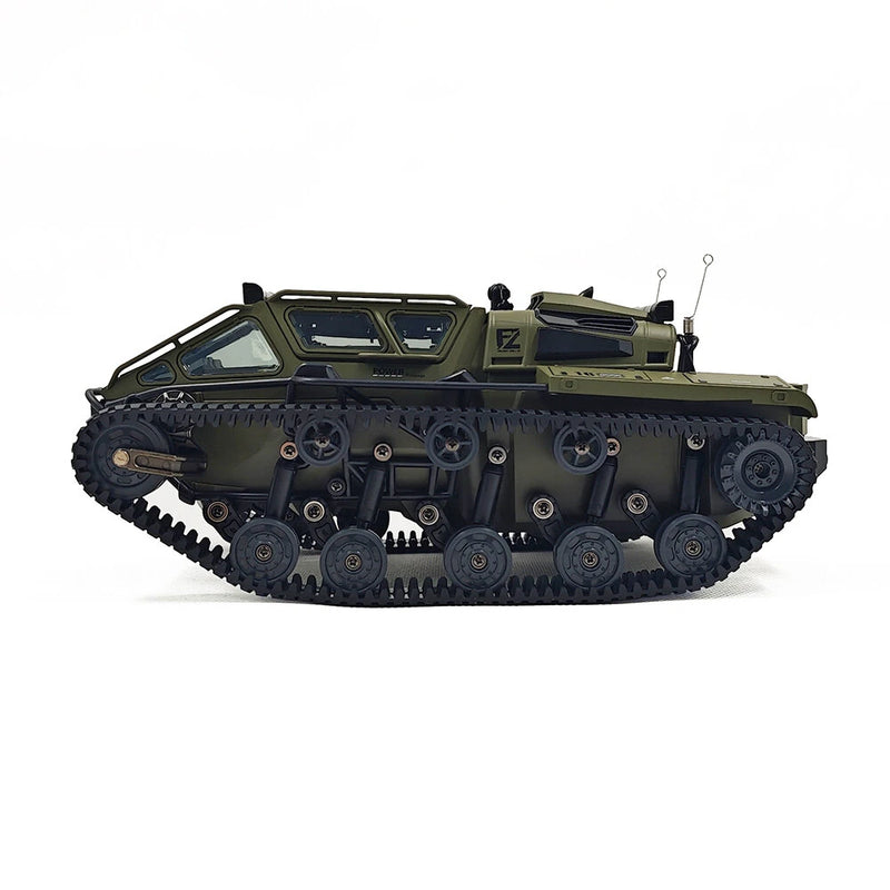 THE LINK G2067 RTR 1/16 2.4G RC Car Tank High Speed RIPSAW EV3-F4 Drift Tracked Off-Road Truck Full Proportional LED Light 360 Rotate Vehicles Models Toy