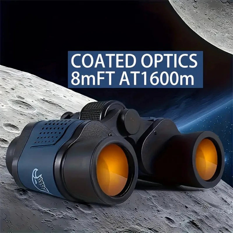 IPRee Camping Binoculars 60X60 Long Range HD High Power Telescope Tourism Binoculars Long Range Powerful Binoculars Hunting