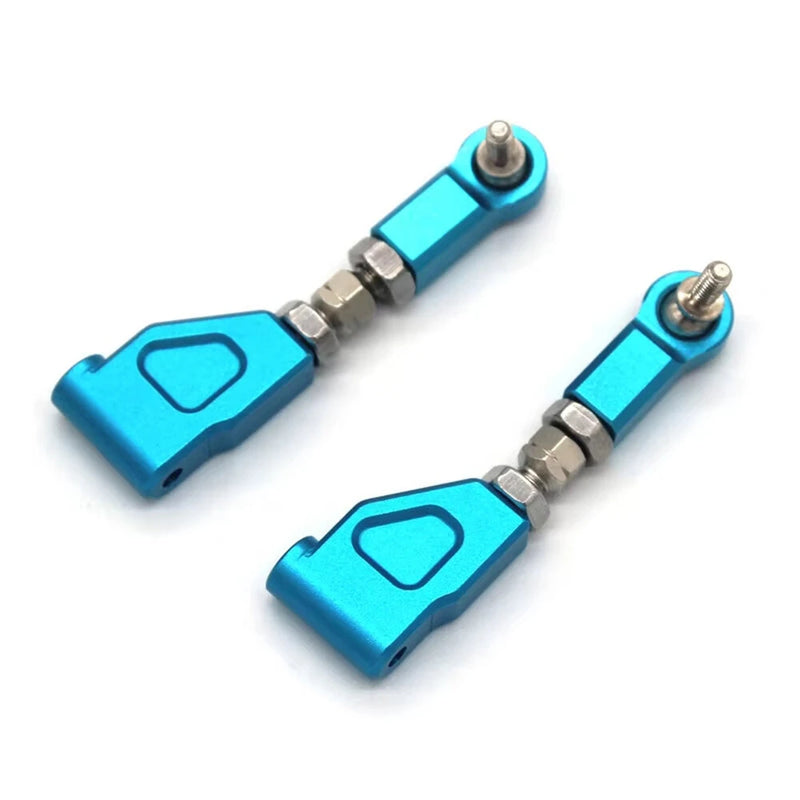 2PCS Upgraded Metal Rear Lower Rocker Arm for HNR H9802 H9803 Horse E30 Version 1/10 RC Cars Vehicles Models Spare Parts