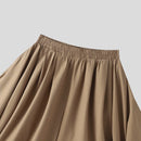 INCERUN Mens Pants Drawstring Harlan Trousers Fashion Solid Color Loose Fit Streetwear Male Pants